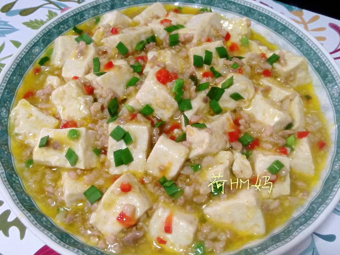 Pork and Tofu in Chili Oil