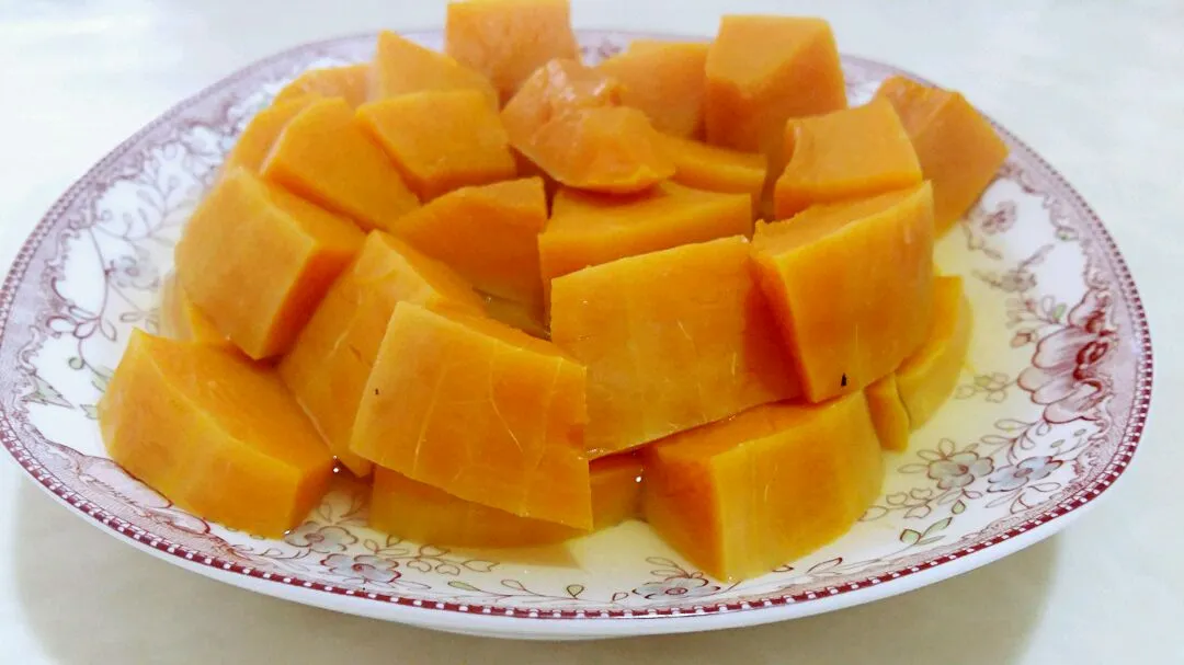 Steamed Pumpkin
