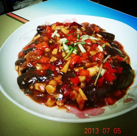 Eggplant with Chili Bean Sauce