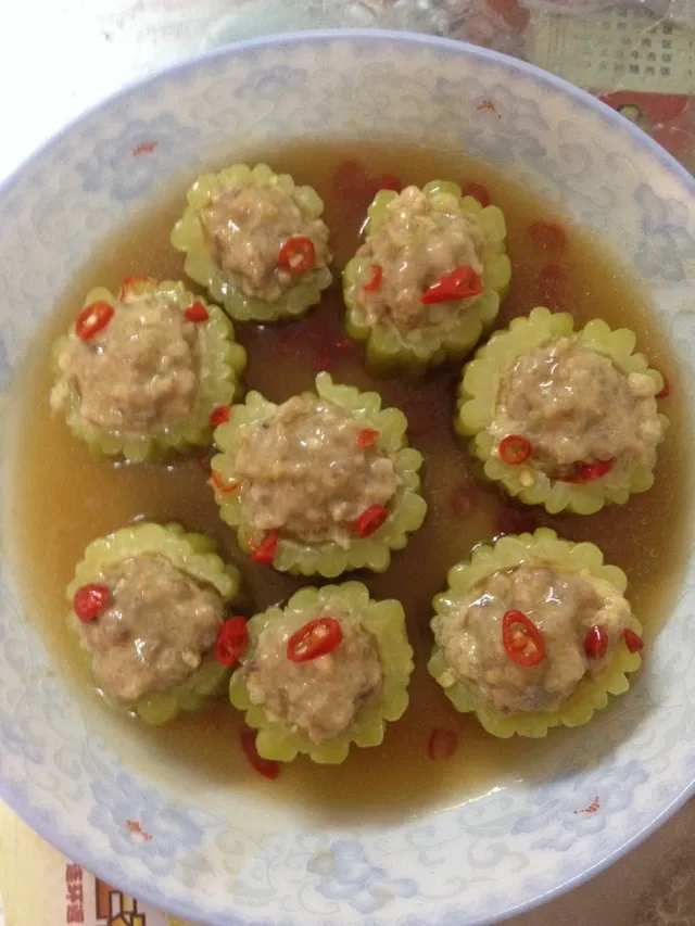 Stuffed Bitter Melon