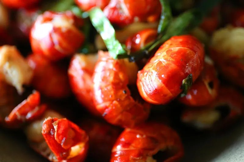 Scallion Fried Prawn Balls