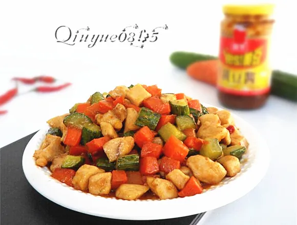 Stir-fried Three Dices