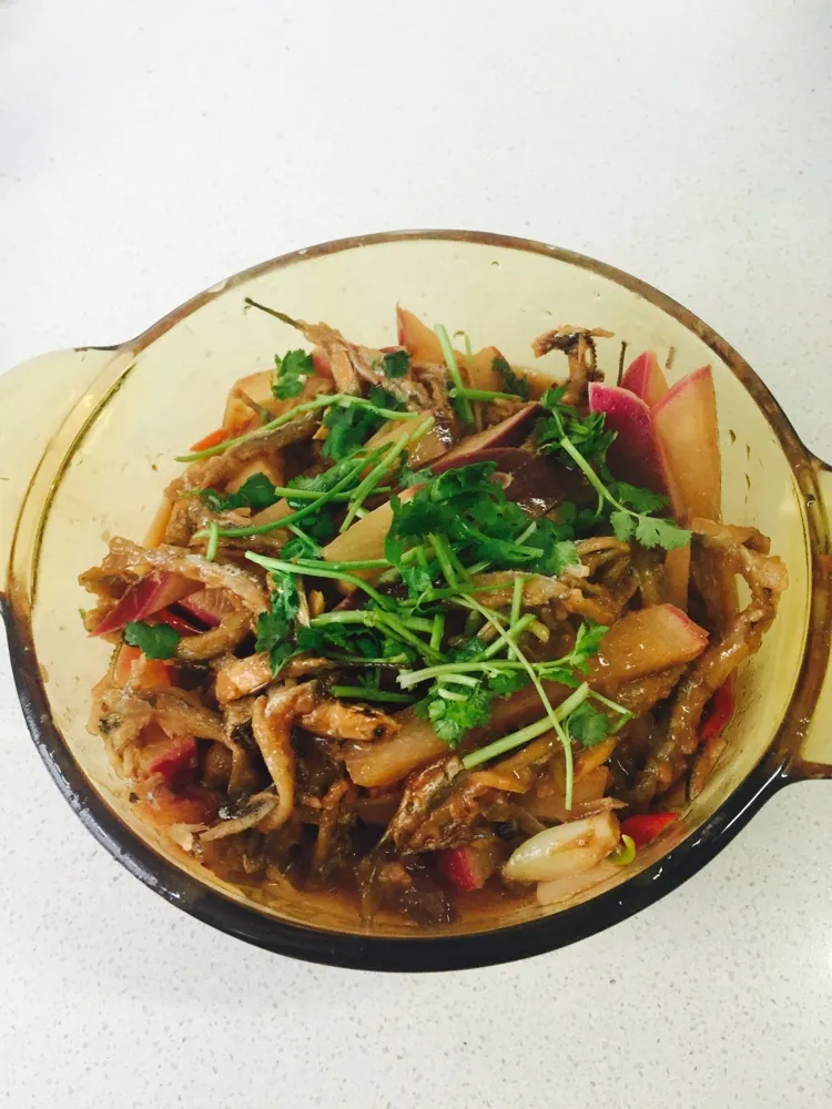 Braised Fish with Radish