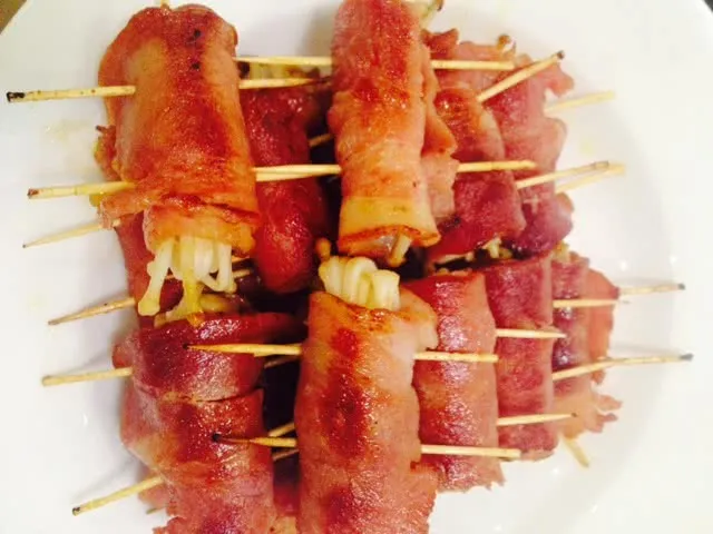 Bacon Enoki Rolls