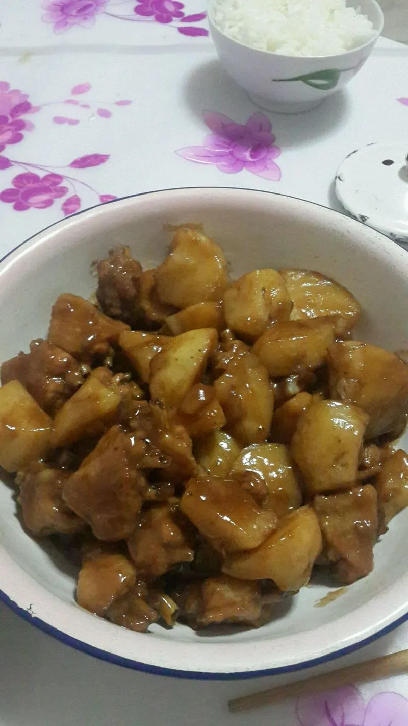 Potato Stewed Chicken