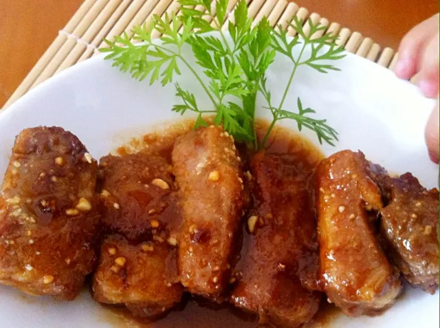 Peanut Sauce Braised Ribs