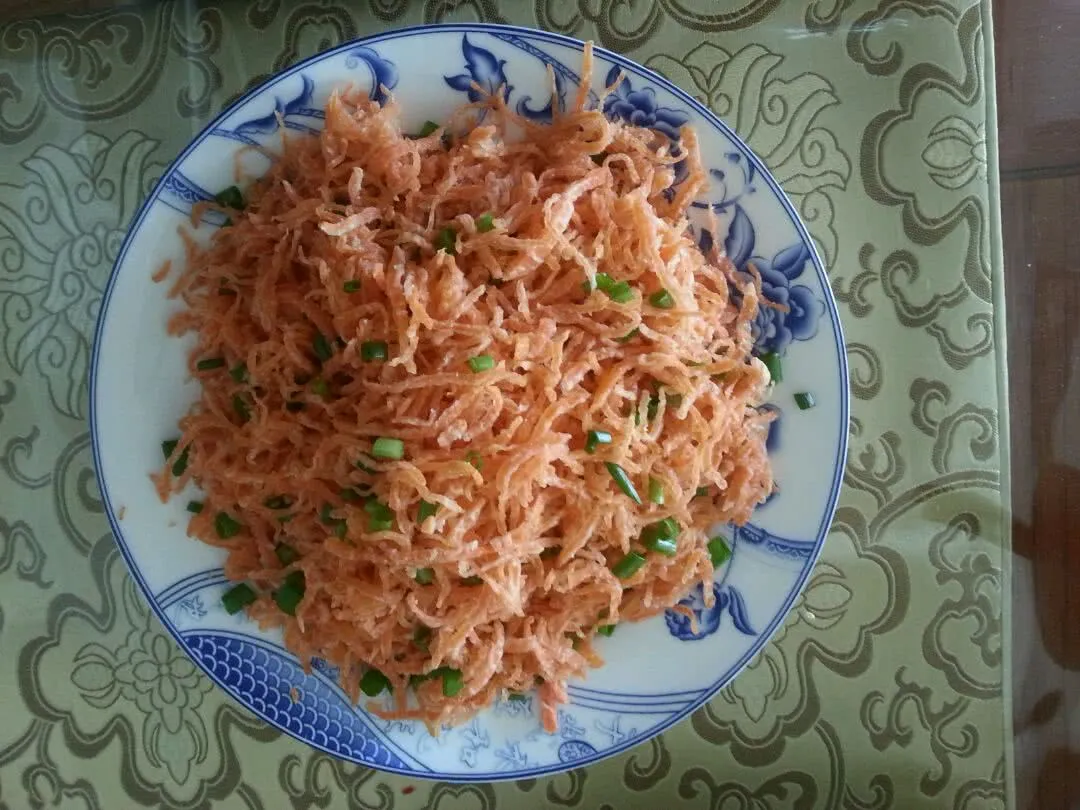 Steamed Radish Strips