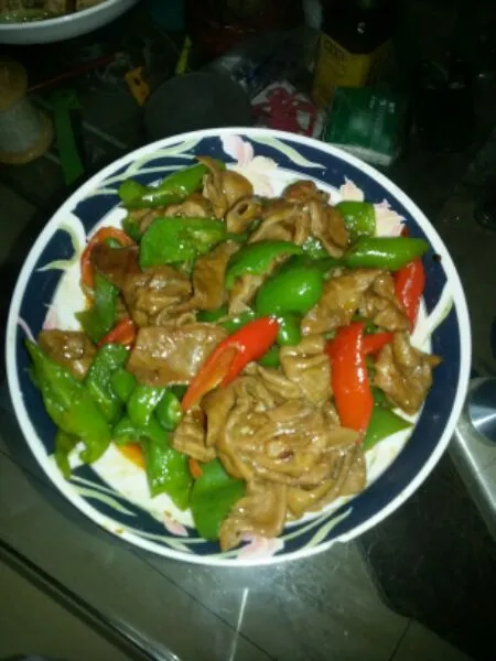 Spicy Pork Intestine
