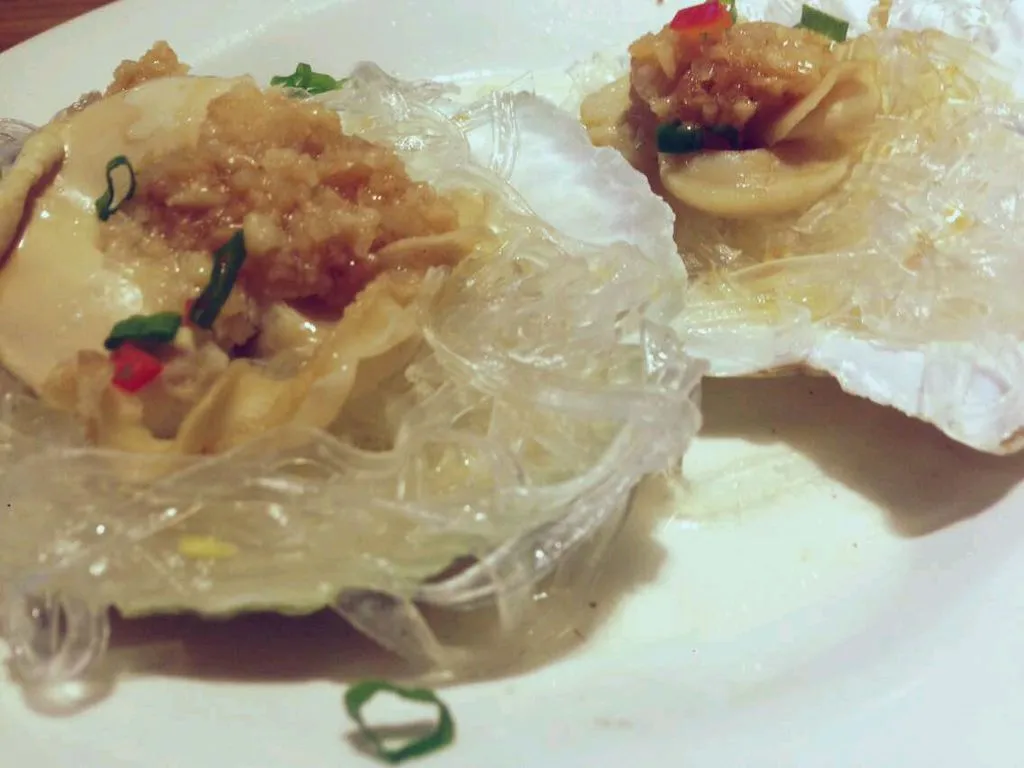 Scallop with Glass Noodles