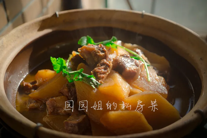 Radish Braised Beef Ribs