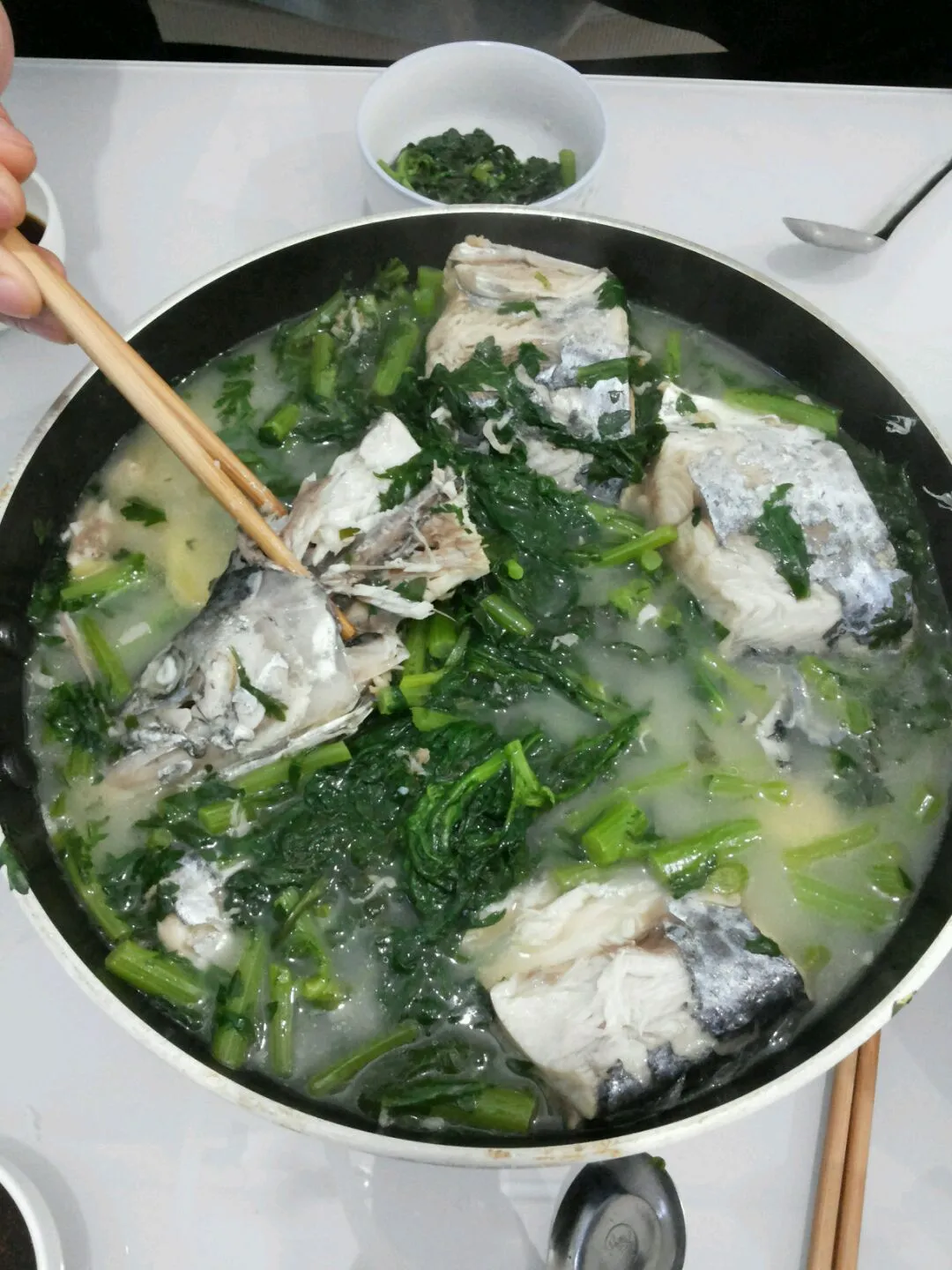 Steamed Burbot