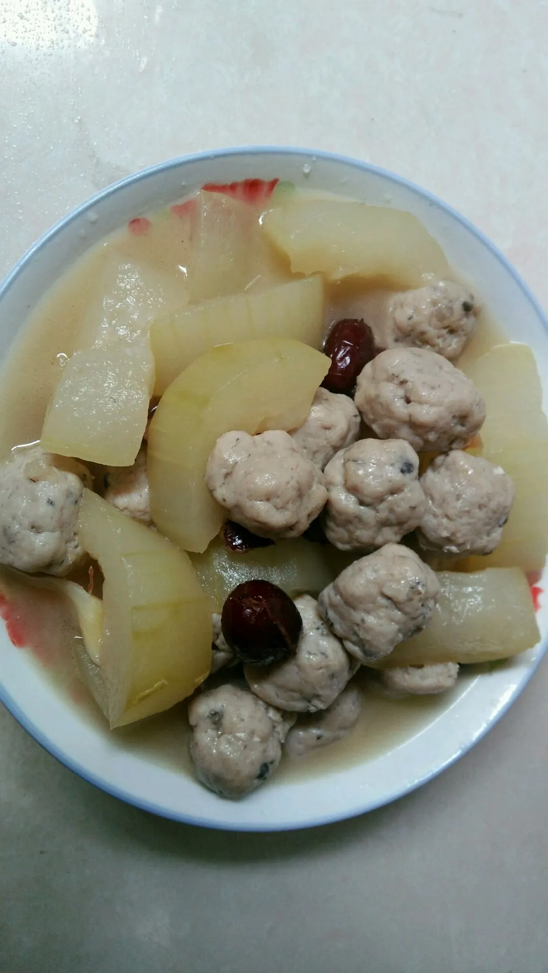Gourd Fish Ball Soup