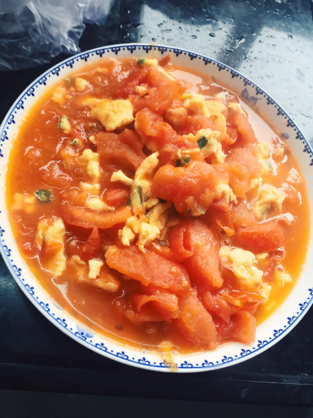 Tomato Scrambled Eggs