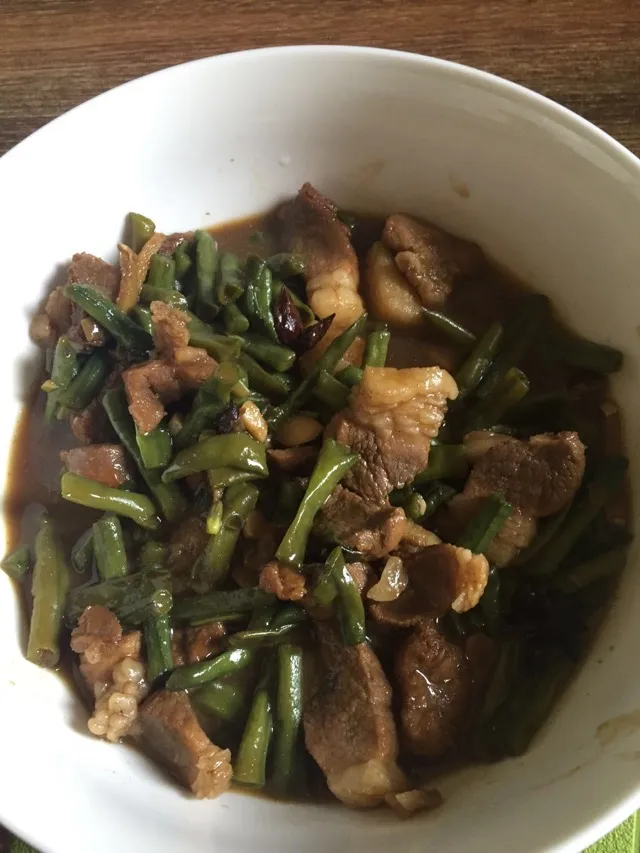 Stir-Fried Green Beans with Pork