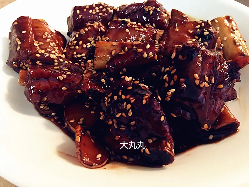 Braised Pork Ribs in Sweet and Sour Sauce