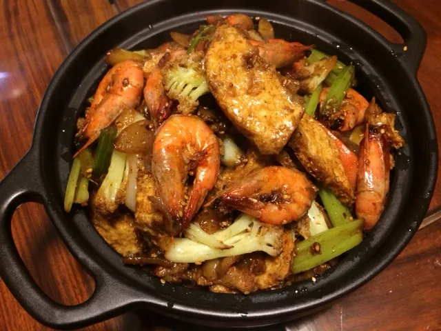Dry Pot Shrimp