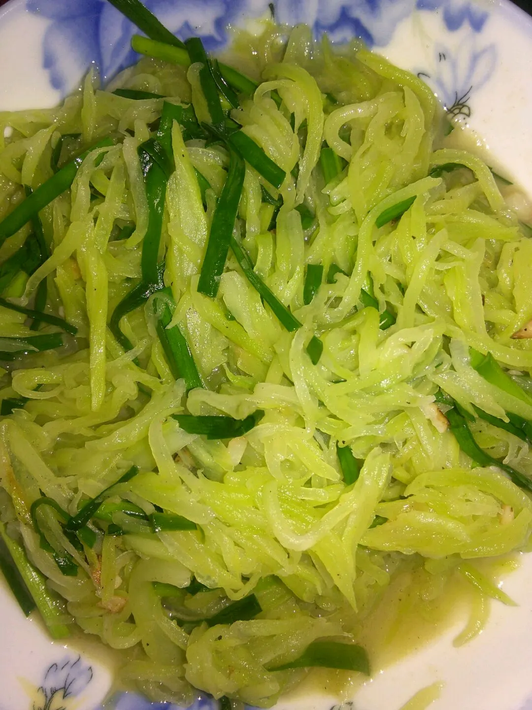 Celery and Scallion
