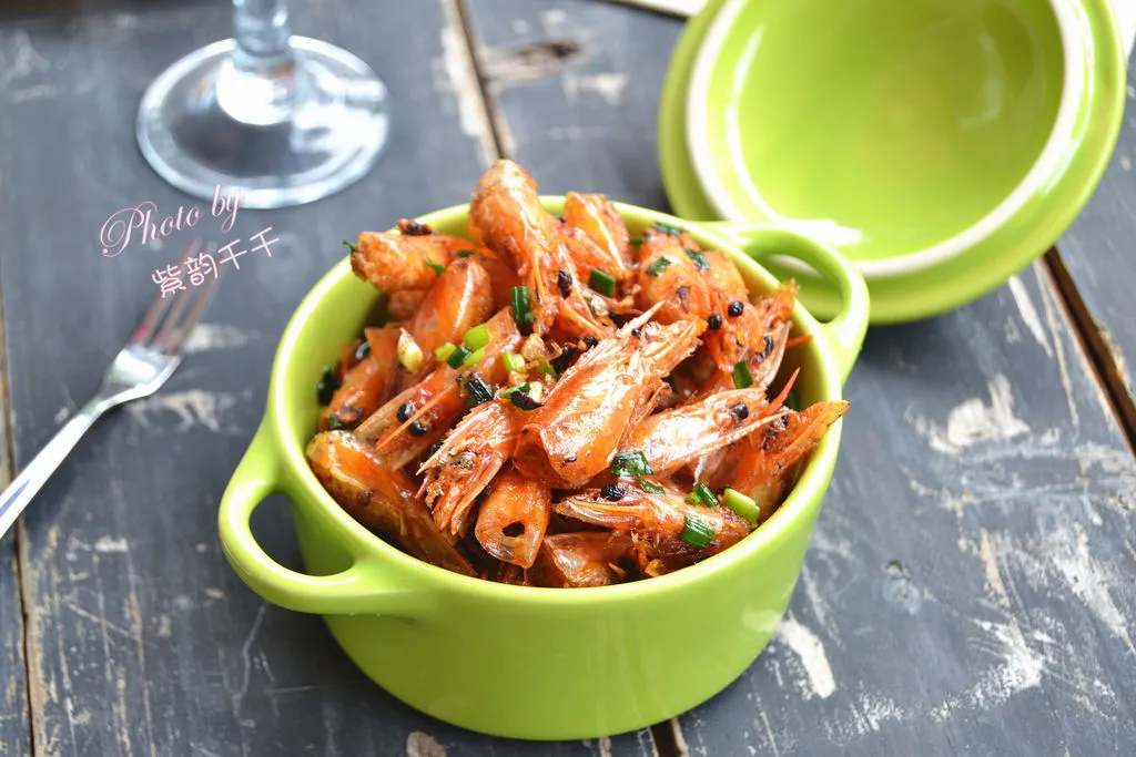 Têtes de crevettes salées