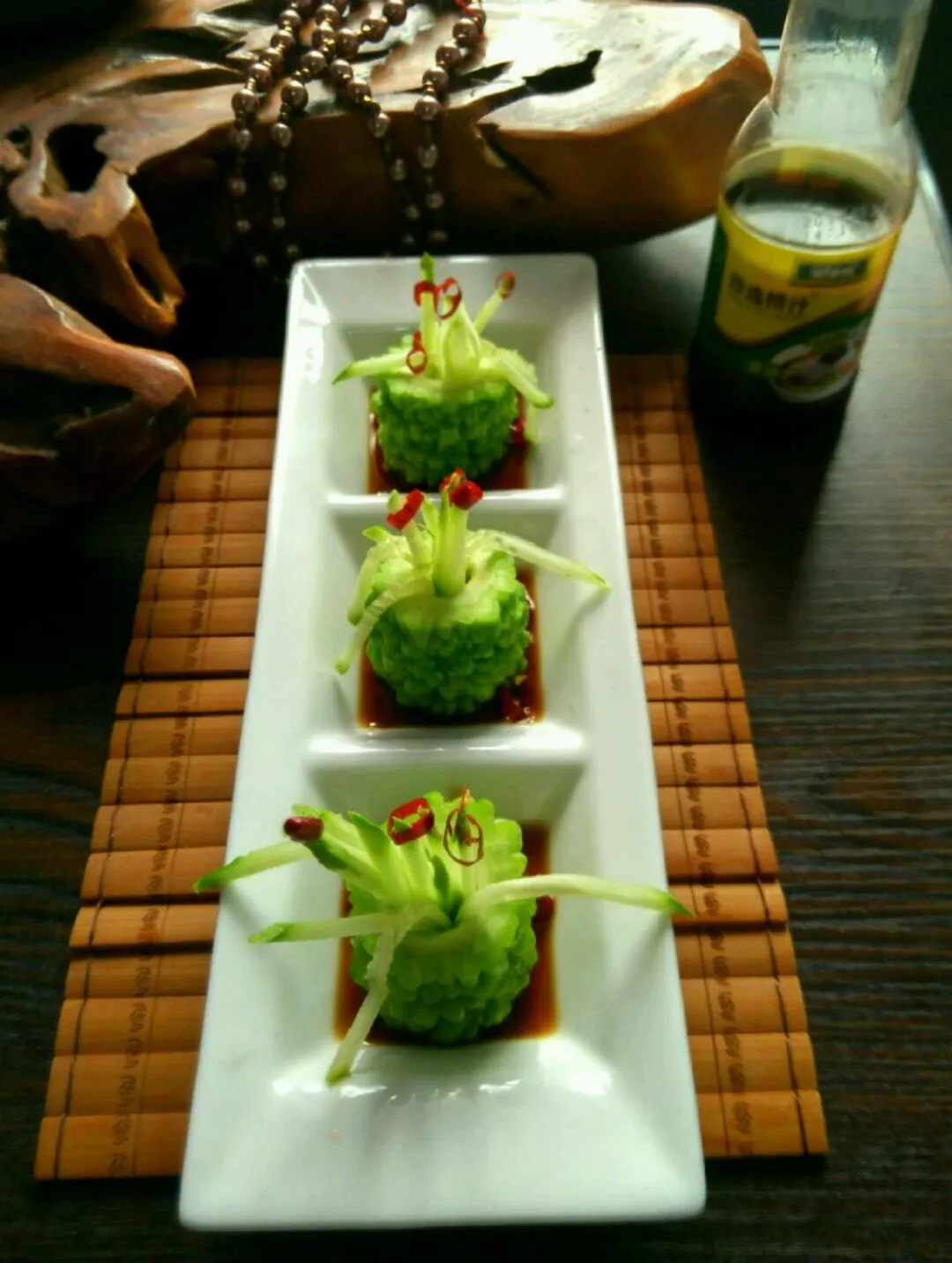 Cucumber with Bitter Melon