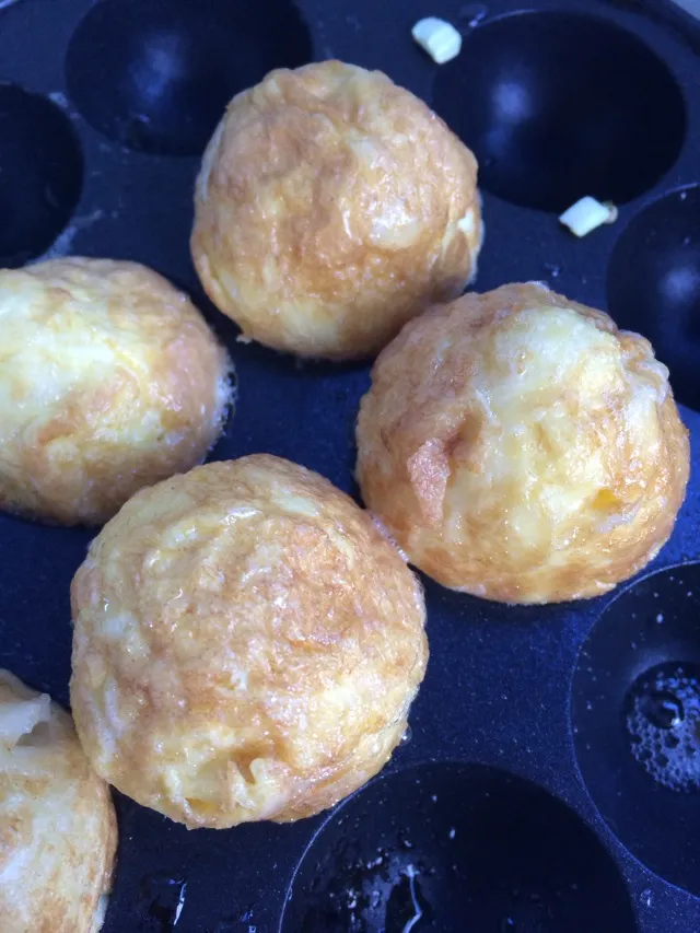 Mini Egg and Rice Balls