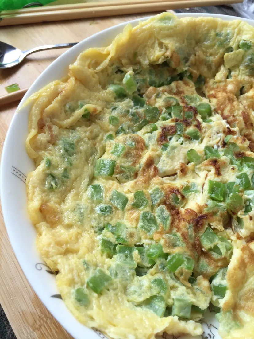 Bitter Melon Scrambled Eggs
