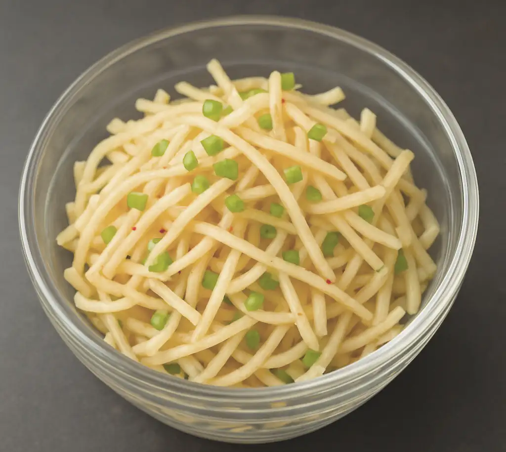 Scharfer Chinesischer Rettichsalat: Rezept mit Chili-Öl in 10 Minuten recipe