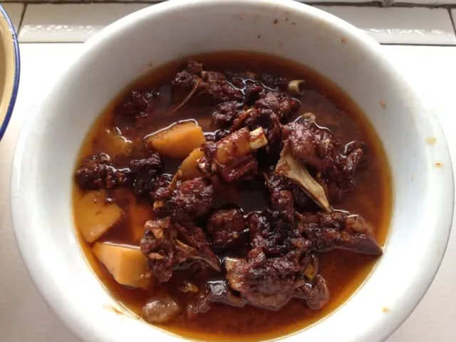 Pork Ribs with Potatoes Stew