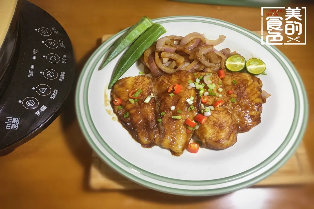 Pan-Seared Dragon Tiger Fish with Red Wine