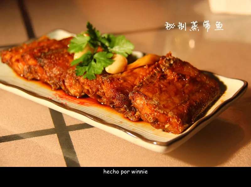 Poisson ceinture vapeur à la sauce secrète