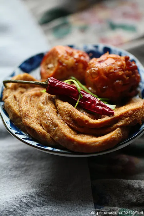 Tofu e Uovo in Salsa Tiger Skin
