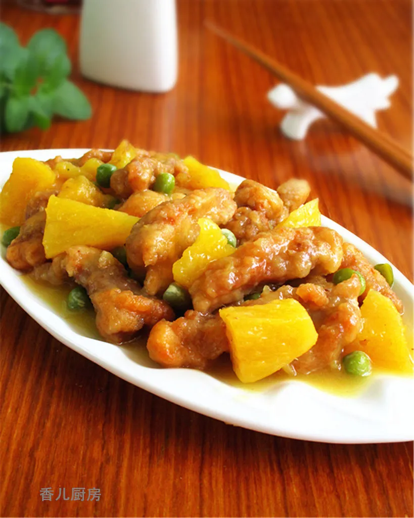 Pineapple Stir-Fried Pork