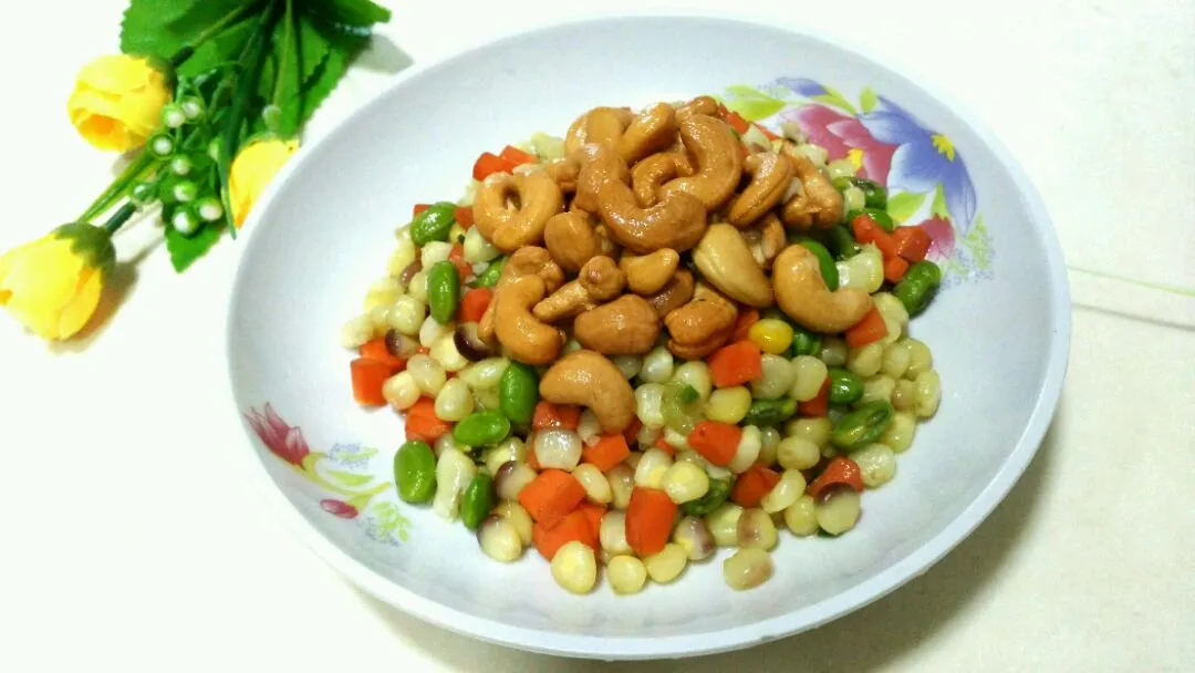 Cashew and Corn