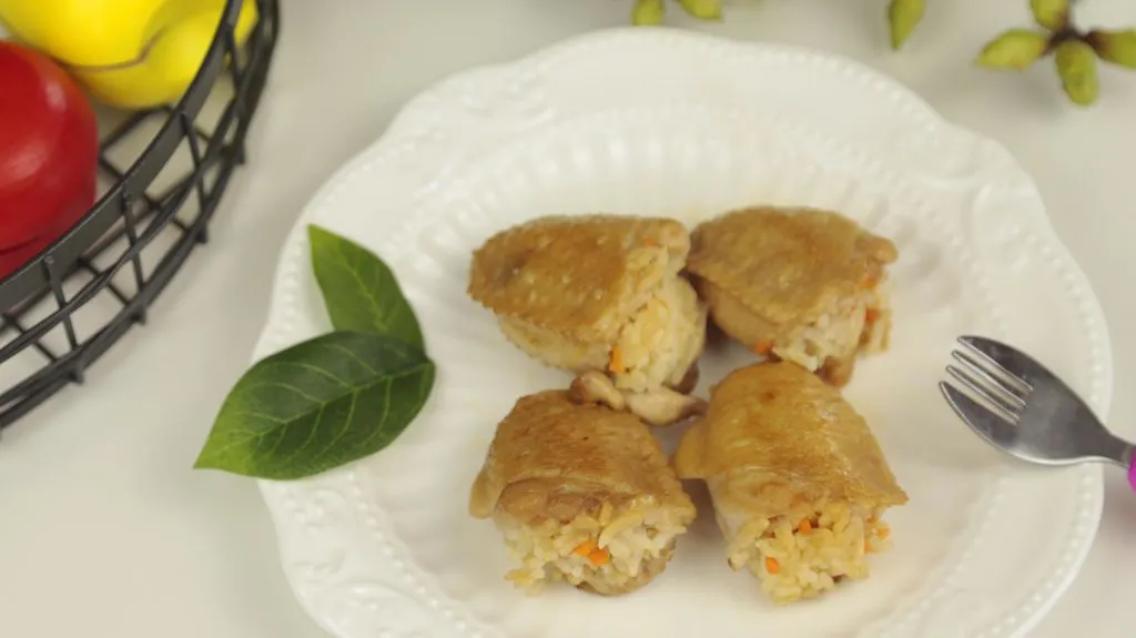 Chicken Wing Rice Wrap