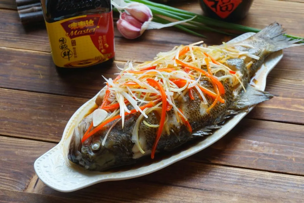 Steamed Bass