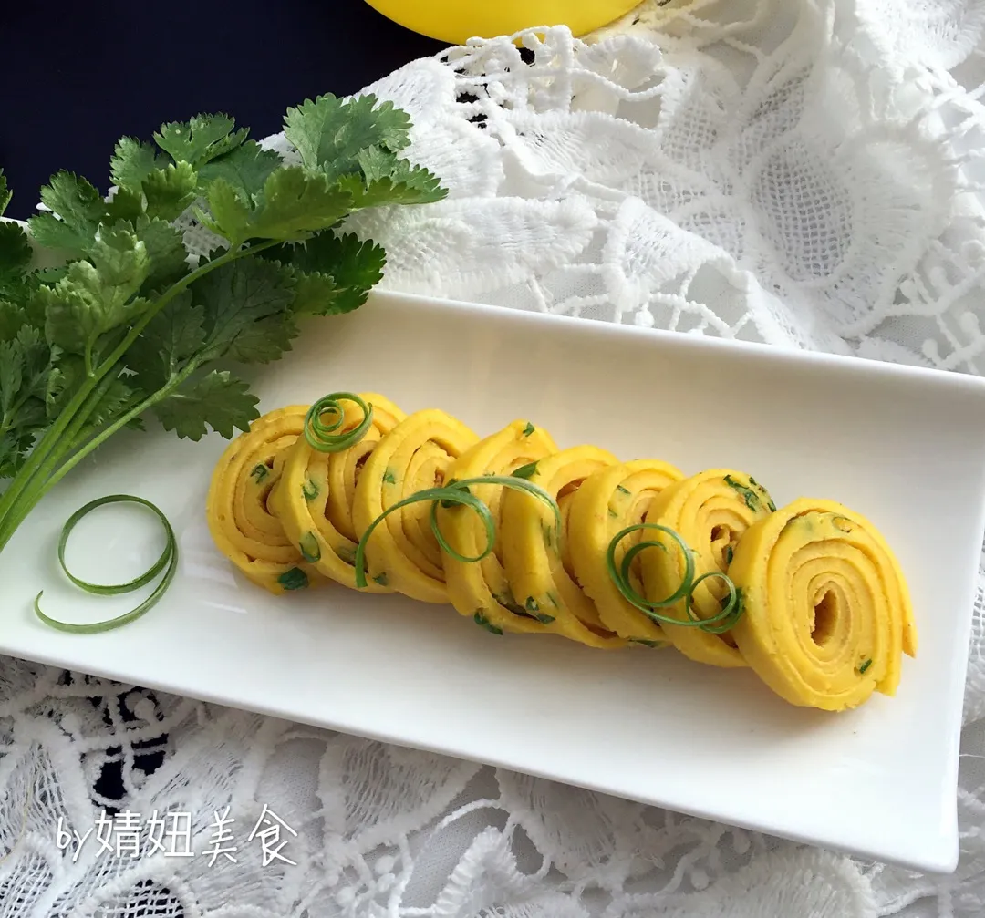 Scallion and Egg Roll
