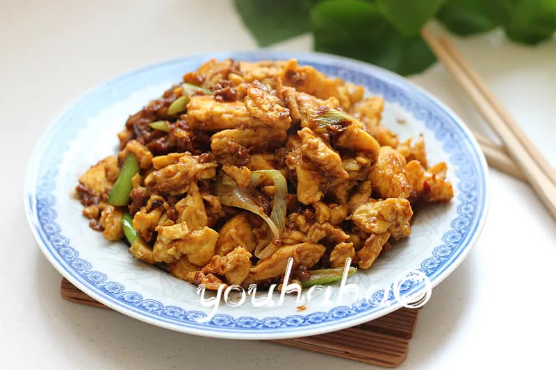 Fried Sauce Scrambled Eggs