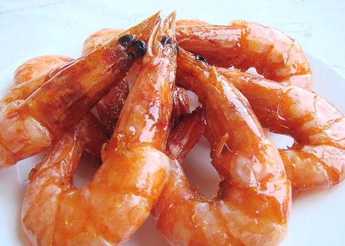 Gamberi al Forno in Olio