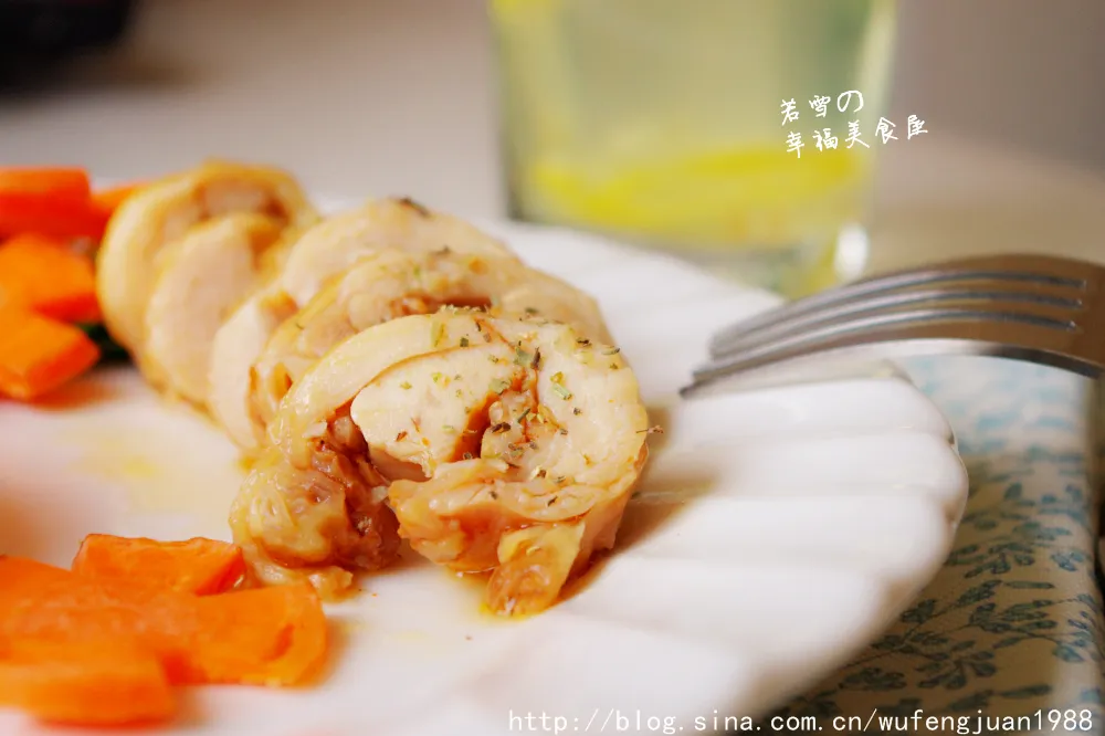 Rotoli di Cosce di Pollo al Forno con Salsa Segreta