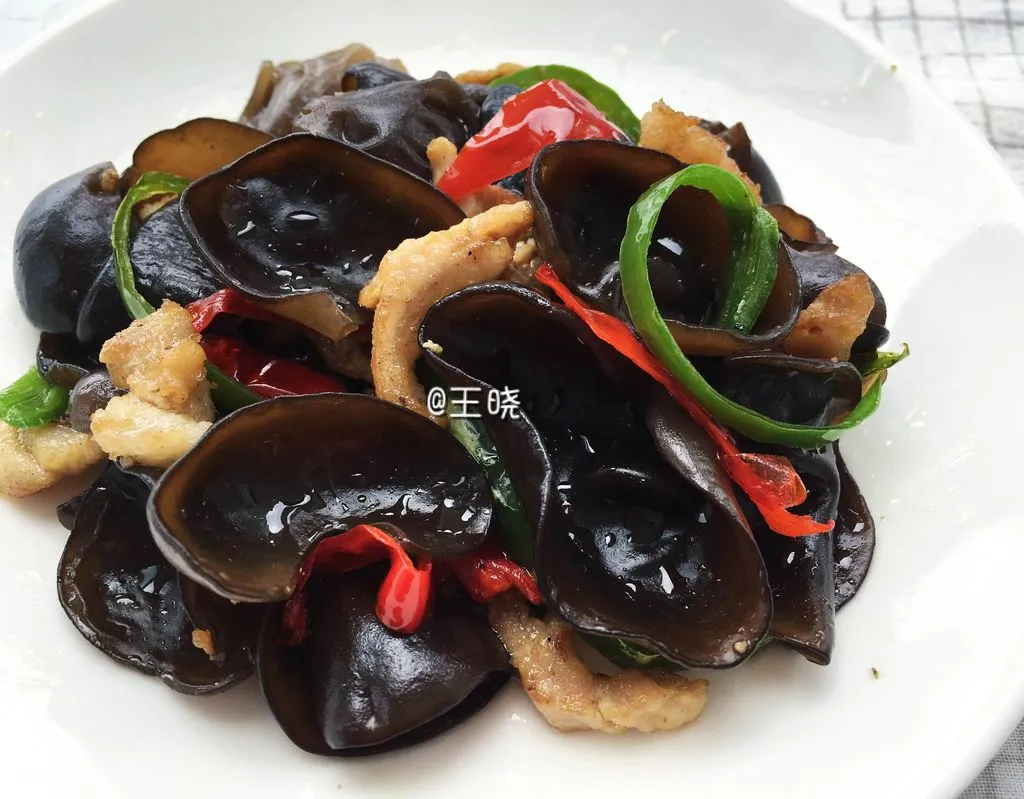 Stir-fried Pork with Mushrooms