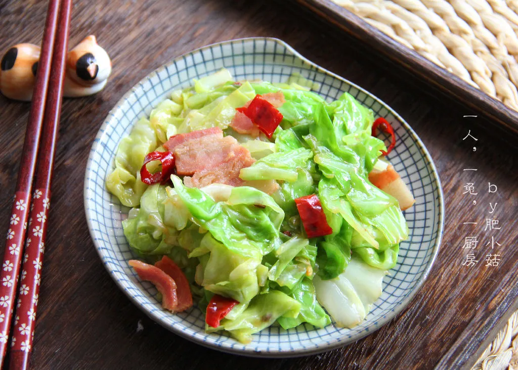 Bacon Shredded Cabbage