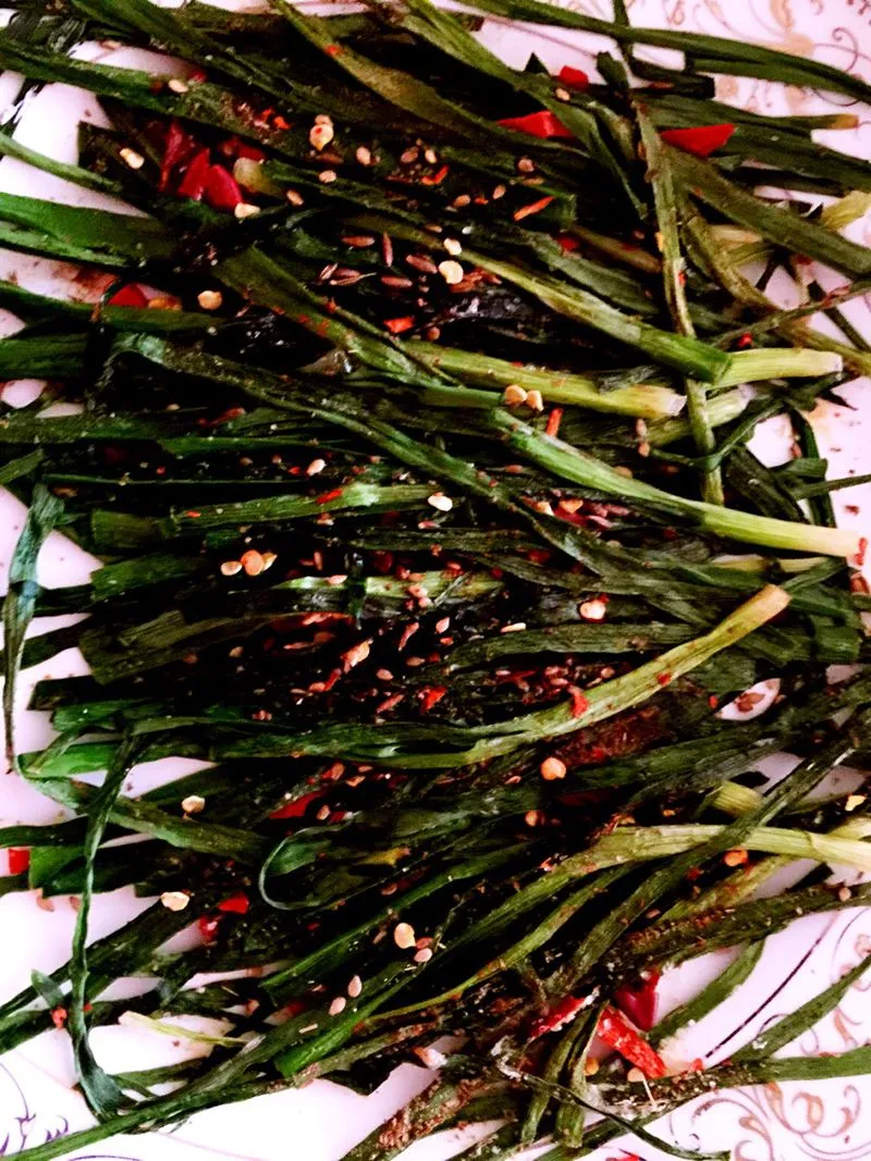 Quick Roasted Scallions