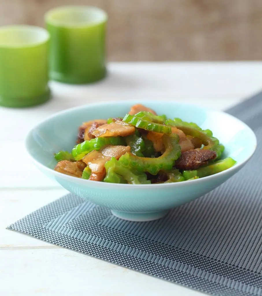 Bitter Melon Stir-Fried with Pork