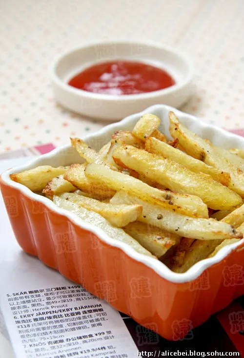 Homemade Healthy French Fries