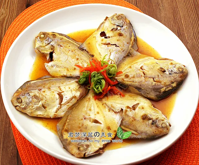 Steamed Pomfret
