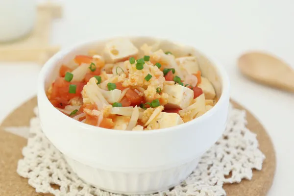 Purée de Tomate et de Chou-Fleur