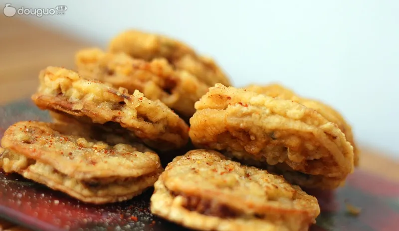Crispy Lotus Root Sandwich