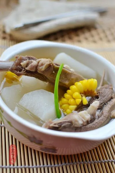Soupe d'Agneau et de Radis