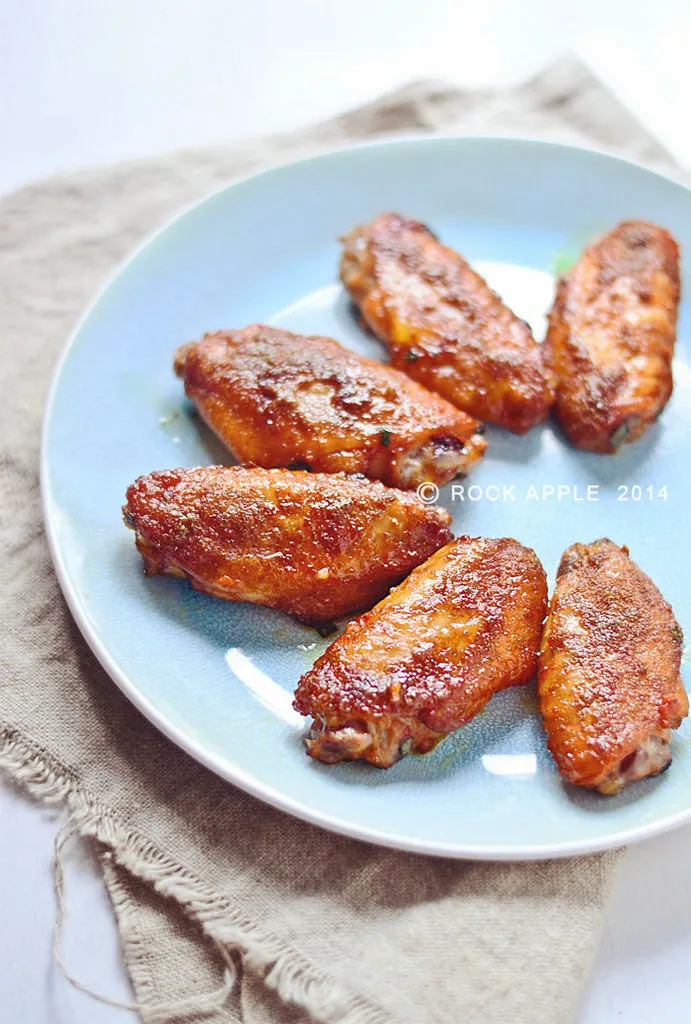 Ailes de Poulet Rôties au Garlic et Cumin
