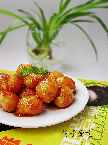Sweet and Sour Fried Balls
