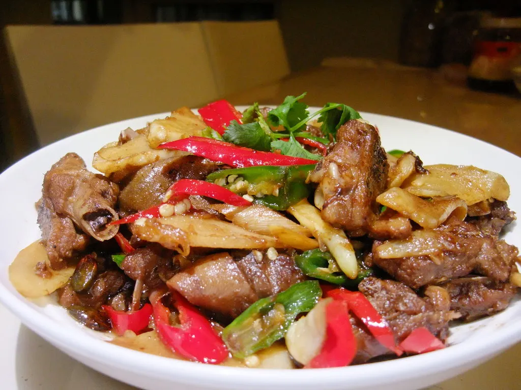 Ginger Duck Stir Fry